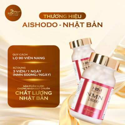 Viên uống NMN18000 thương hiệu Nhật Bản